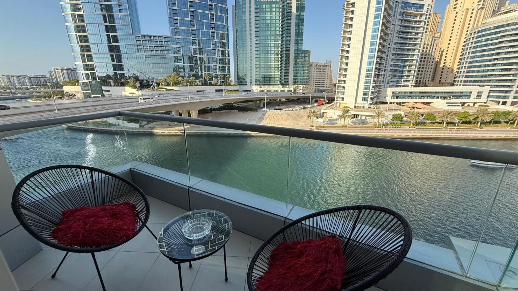 Premium Dubai Marina Two Bedroom Apartments With Sea View - Family Only المظهر الخارجي الصورة